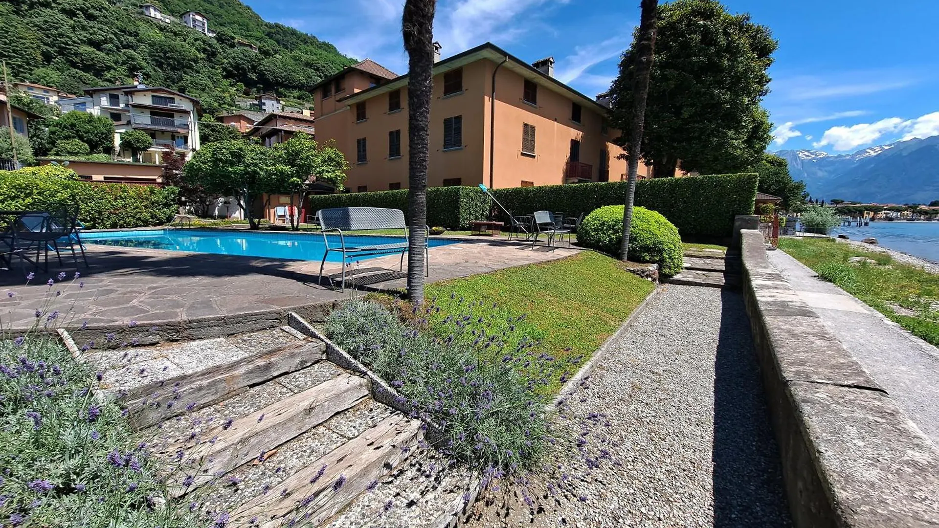 公寓 La Finestra Sul Lago 多马索